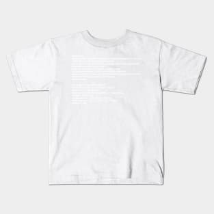 1210 specs Kids T-Shirt